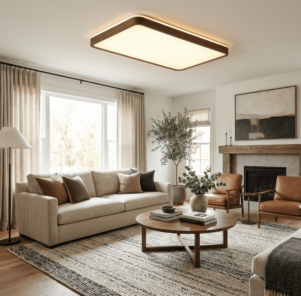 Alder Frame Ceiling Lamp