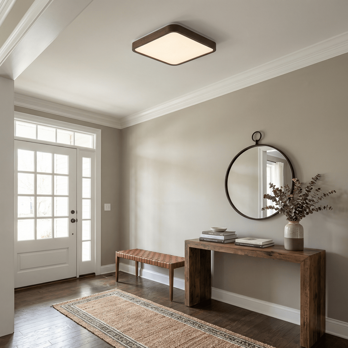 Alder Frame Ceiling Lamp