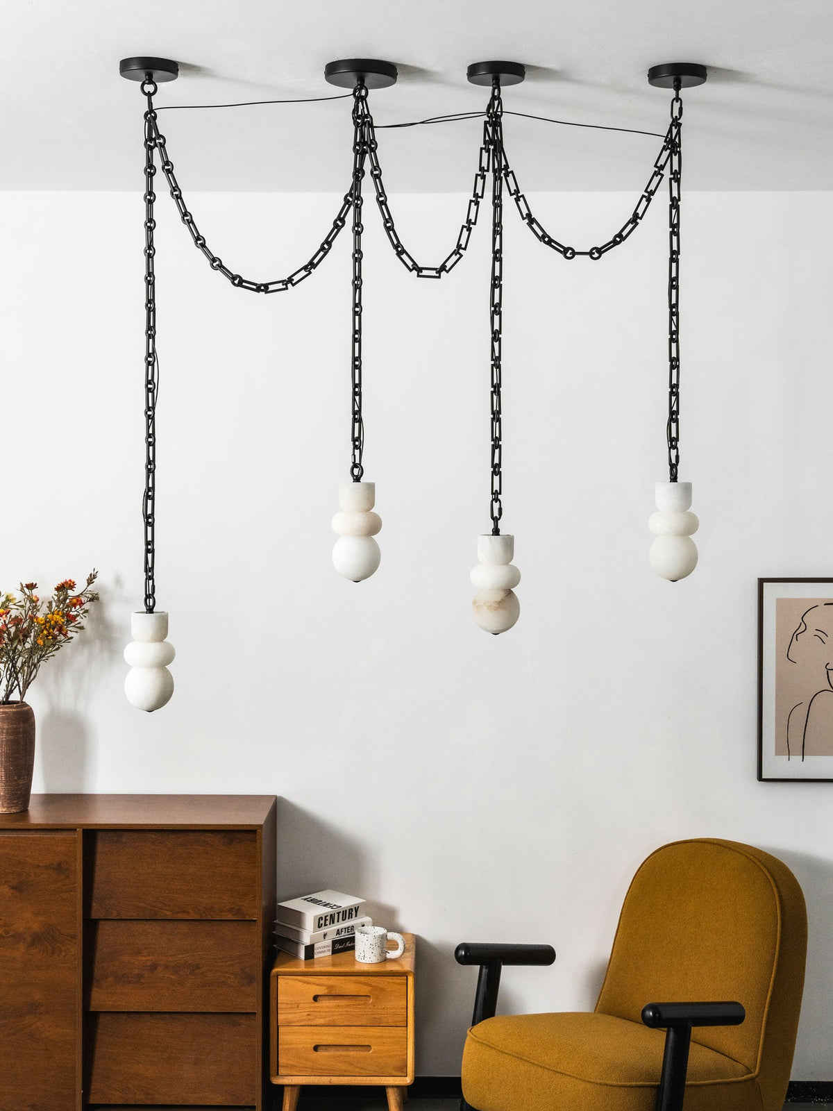 Orba Chain Chandelier