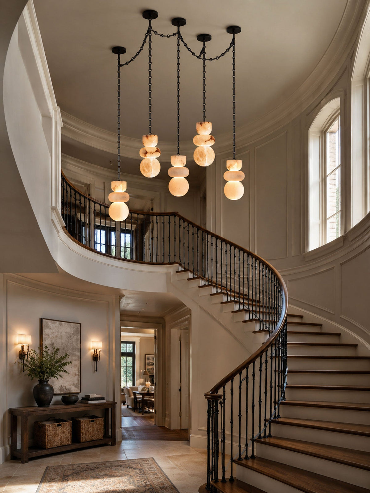 Orba Chain Chandelier