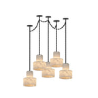 Multi-Tier Chain Drum Pendant Lamp