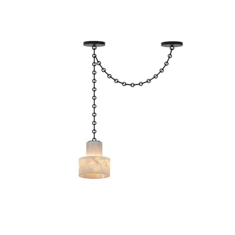 Multi-Tier Chain Drum Pendant Lamp