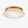 Alabaster Disc Ceiling Lamp