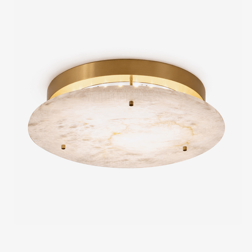 Alabaster Disc Ceiling Lamp