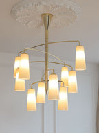 Spiral Tiered Chandelier