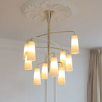 Spiral Tiered Chandelier