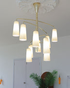 Spiral Tiered Chandelier