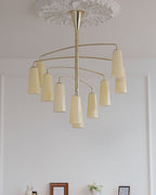 Spiral Tiered Chandelier