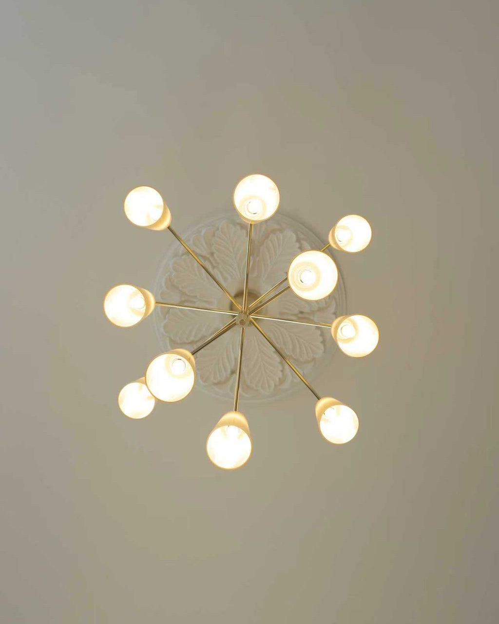 Spiral Tiered Chandelier