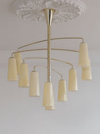 Spiral Tiered Chandelier