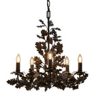 Thicket Oak Leaf Chandelier