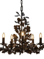 Thicket Oak Leaf Chandelier