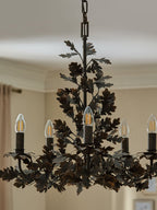 Thicket Oak Leaf Chandelier