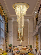 Classic Symphony Spiral Chandelier