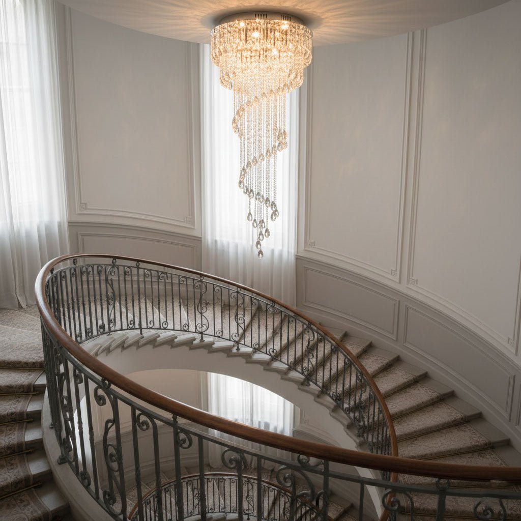 Classic Symphony Spiral Chandelier