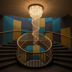 Classic Symphony Spiral Chandelier