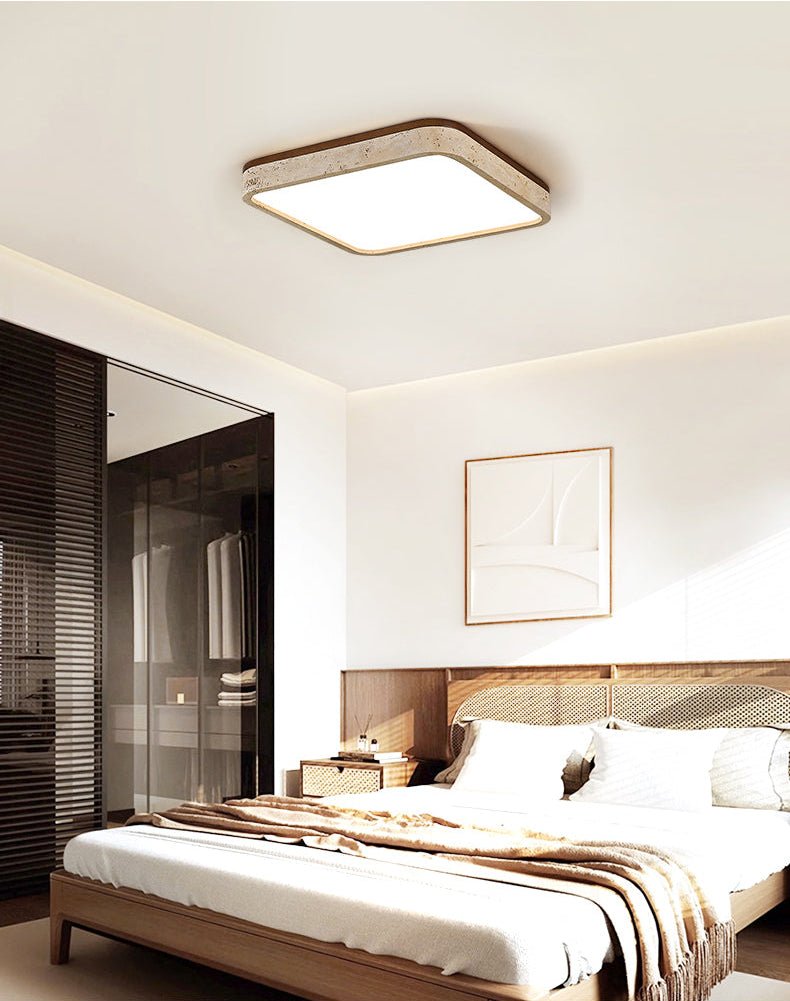 Calden Travertine Ceiling Lamp