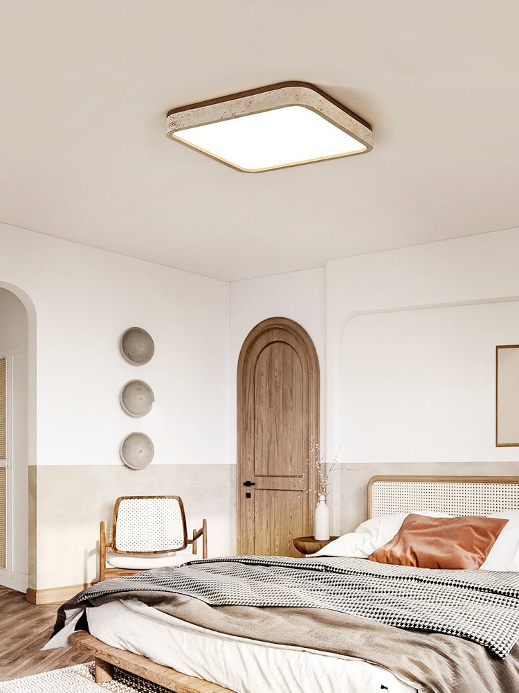 Calden Travertine Ceiling Lamp