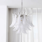 Murano Glass Leaf Chandelier