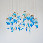 Ocean Drift Blown Glass Customize Chandelier