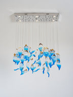 Ocean Drift Blown Glass Customize Chandelier