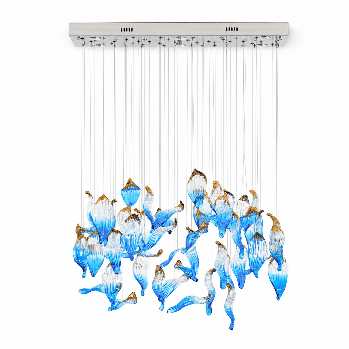 Ocean Drift Blown Glass Customize Chandelier