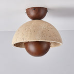 Nerio Travertine Ceiling Light