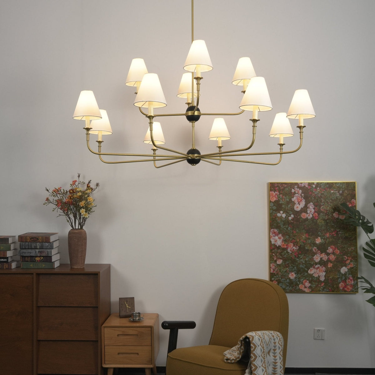Astris Brass Chandelier