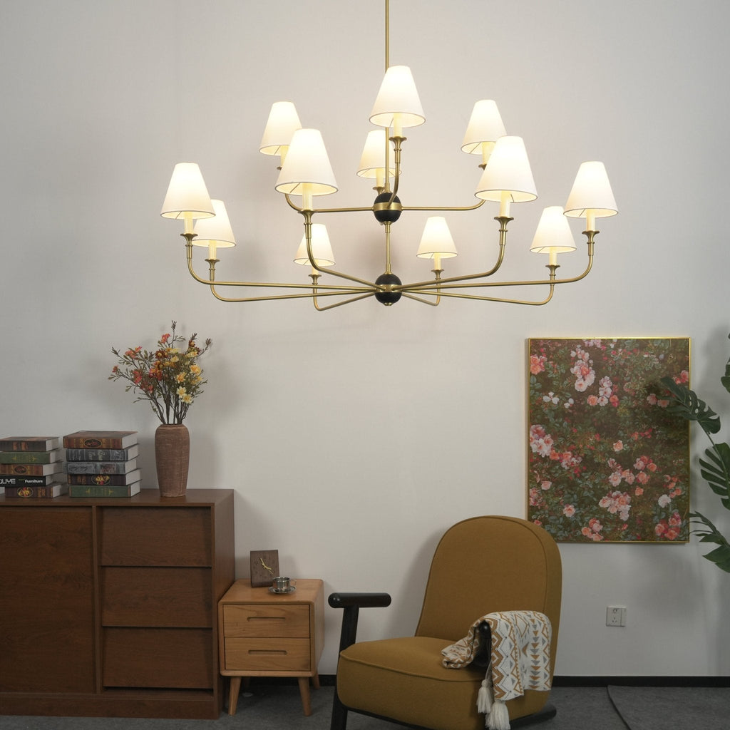 Astris Brass Chandelier