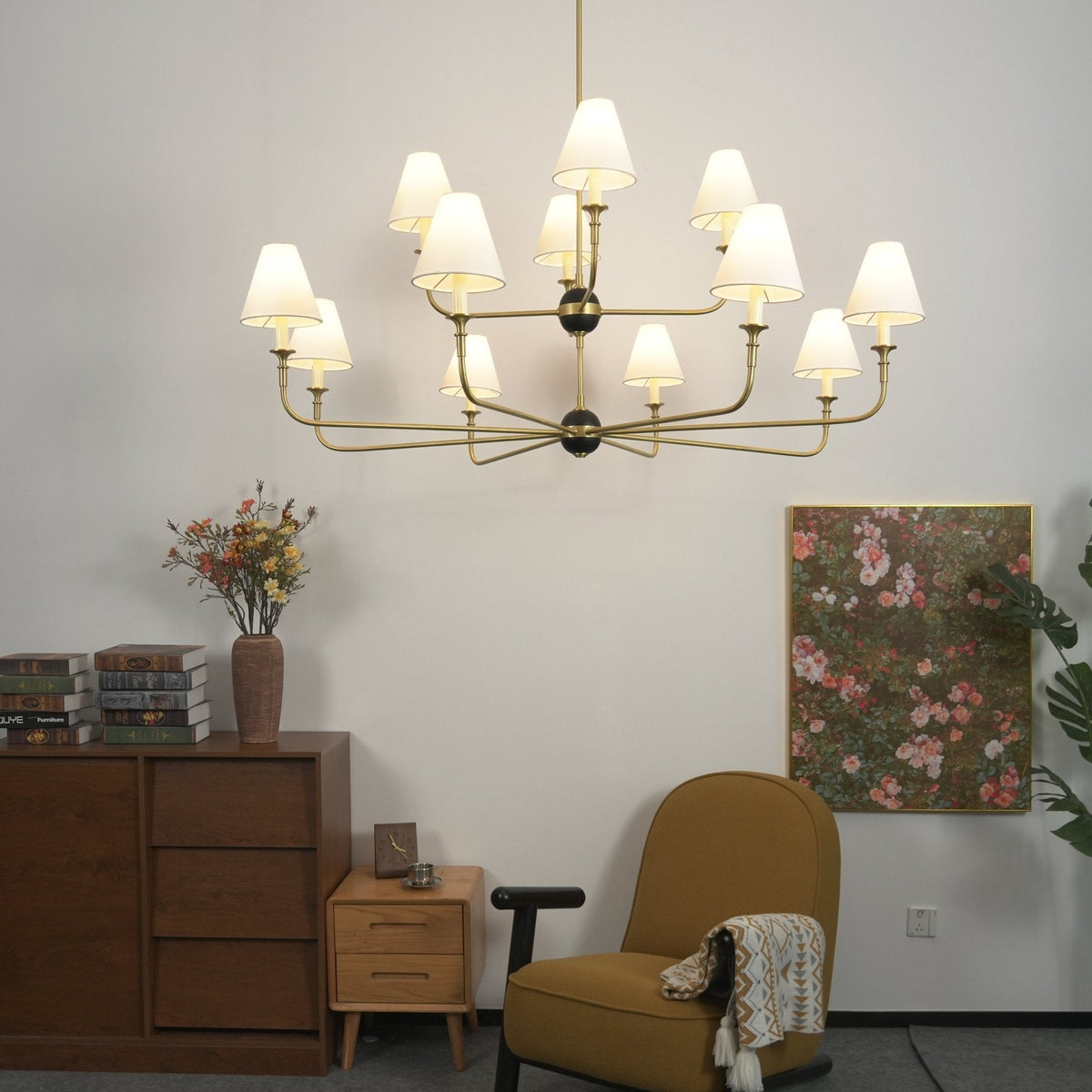 Astris Brass Chandelier