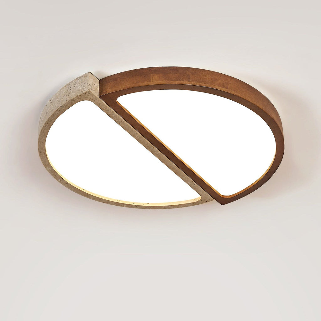 Zyren Travertine Ceiling Light