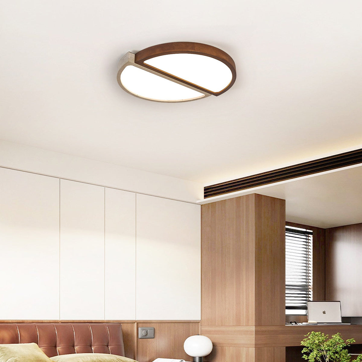 Zyren Travertine Ceiling Light