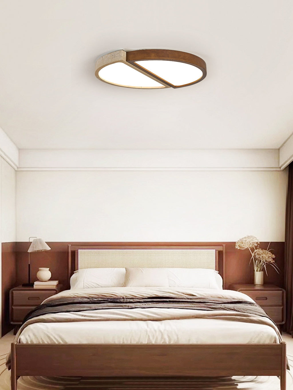 Zyren Travertine Ceiling Light