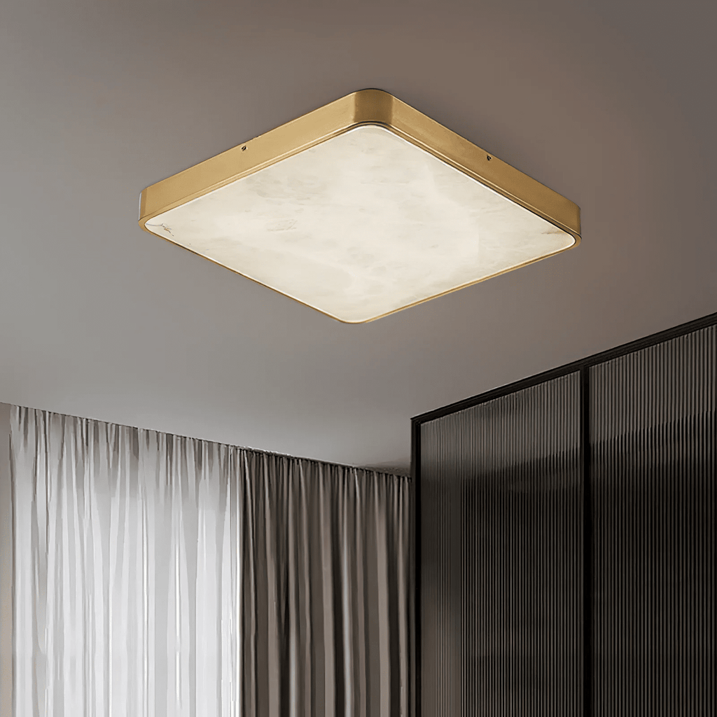 Calista Alabaster Ceiling Light