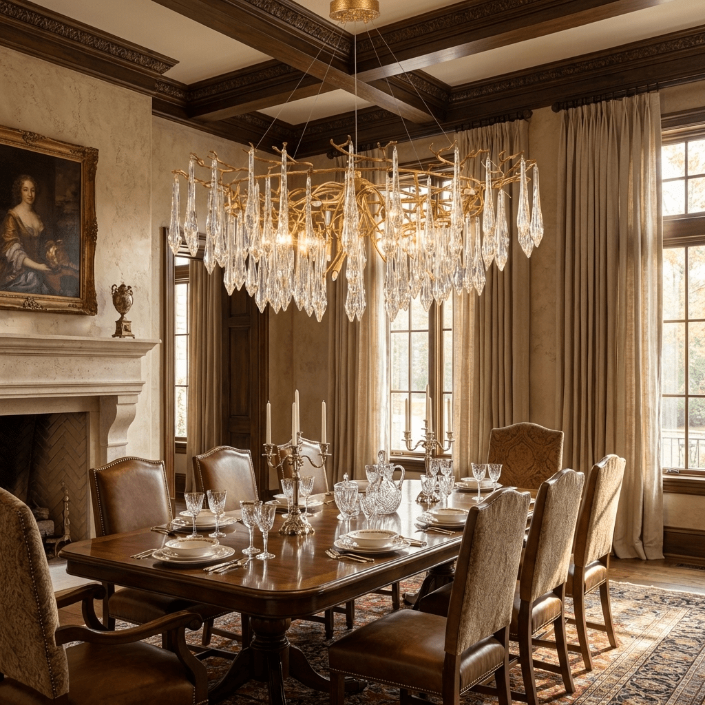 Sylvaris Crystal Branch Chandelier