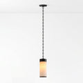 Cascading Chain Cylinder Chandelier