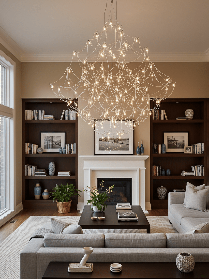 Amos Light Group Chandelier