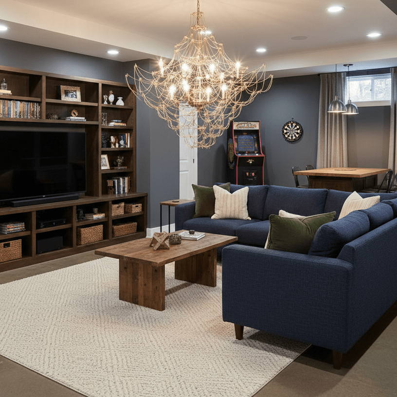 Amos Light Group Chandelier