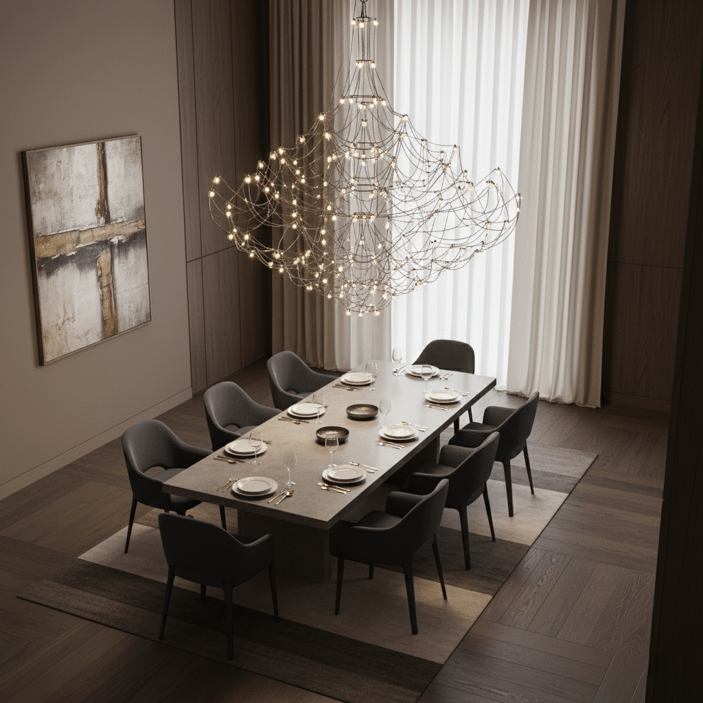 Amos Light Group Chandelier
