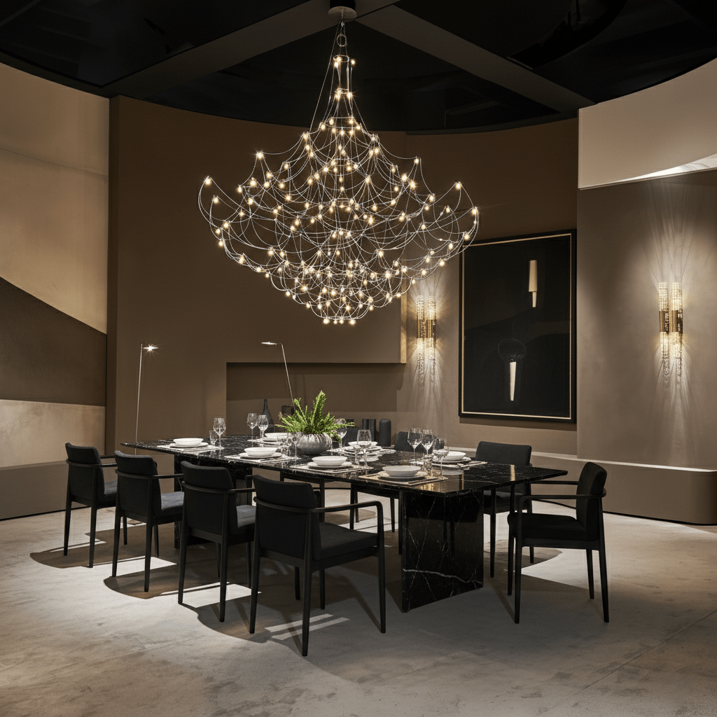 Amos Light Group Chandelier