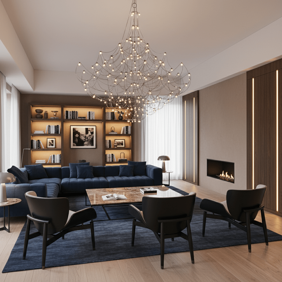 Amos Light Group Chandelier