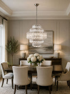 Aurum Cascade Glass Chandelier