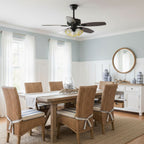 Calantha Bloom Ceiling Fan Light