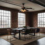 Calantha Bloom Ceiling Fan Light