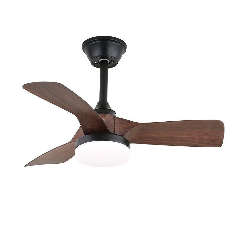 Silver Curve Ceiling Fan Light