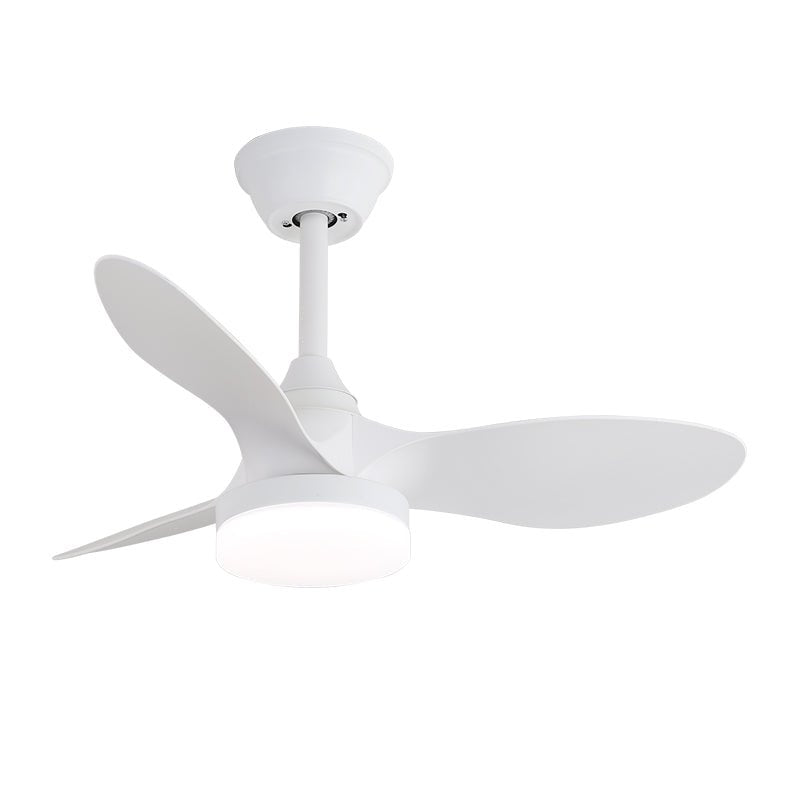 Silver Curve Ceiling Fan Light