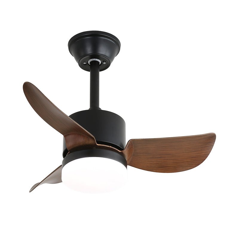 Silver Curve Ceiling Fan Light