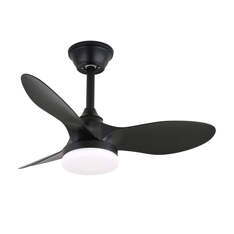 Silver Curve Ceiling Fan Light
