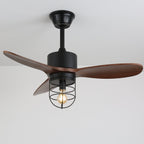 Caldor Industrial Ceiling Fan Light