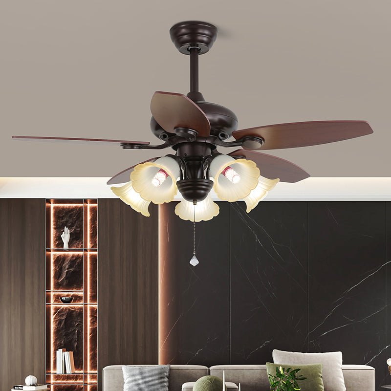 Lily Bloom Ceiling Fan Light